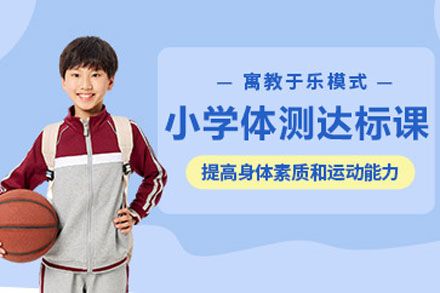 北京小學(xué)體測達標課程