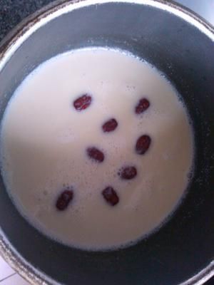 豆?jié){糙米飯的做法步驟 第4步