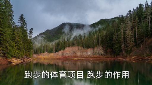  跑步的體育項(xiàng)目 跑步的作用