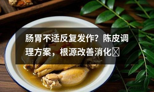 腸胃不適反復(fù)發(fā)作？陳皮調(diào)理方案，根源改善消化?