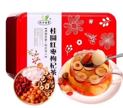 桂圓紅棗枸杞花茶