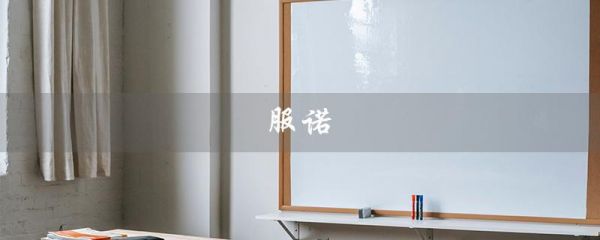 服諾（什么是服諾教育）