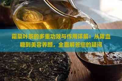 霜桑葉茶的多重功效與作用詳解：從降血糖到美容養(yǎng)顏，全面解答您的疑問