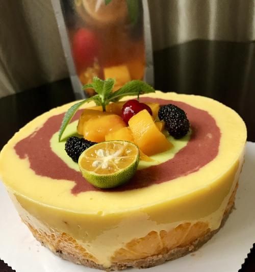 手工制作水果酸奶蛋糕，味道清新美味（教你如何制作一款口感的水果酸奶蛋糕）