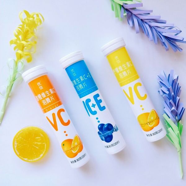 若安好维生素11优信复合维生素c泡腾片维c泡腾泡片vc成人多种b族vb饮料正品157多图4