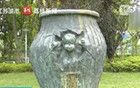 公园“司马光砸缸”雕塑被吐槽像猴
