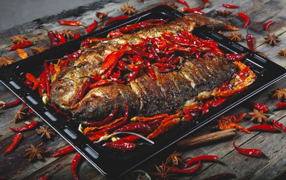 香辣烤魚