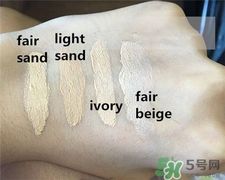 tarte粉底液色号选择 tarte粉底液试色