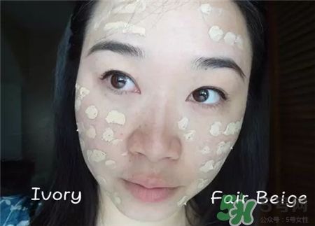 tarte粉底液色号选择 tarte粉底液试色