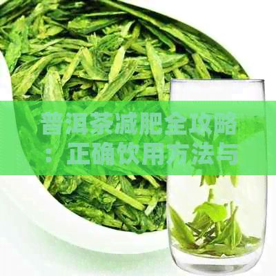普洱茶減肥全攻略：正確飲用方法與瘦身效果解析