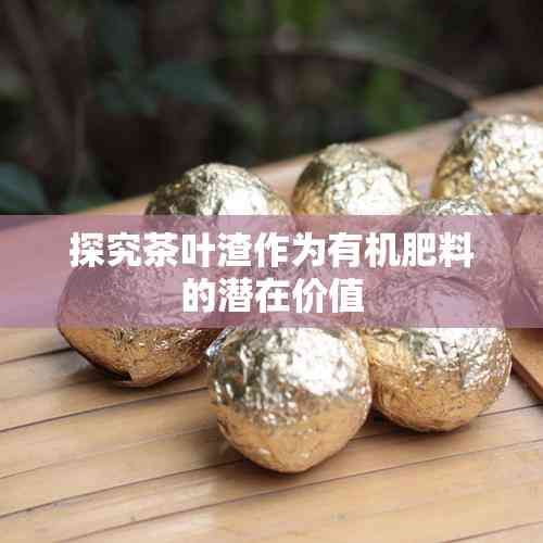 探究茶葉渣作為有機(jī)肥料的潛在價值
