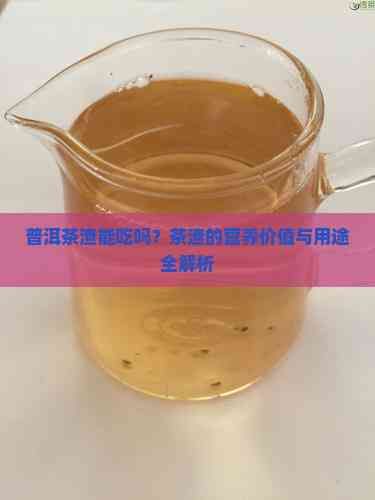 普洱茶渣能吃嗎？茶渣的營(yíng)養(yǎng)價(jià)值與用途全解析