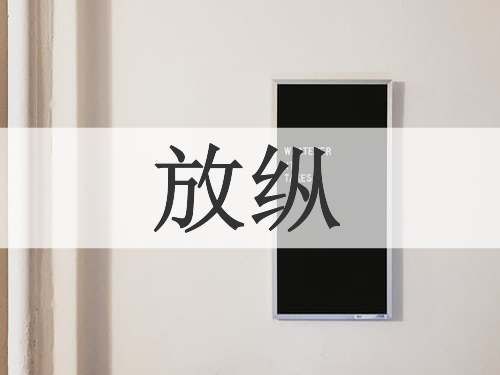 放縱