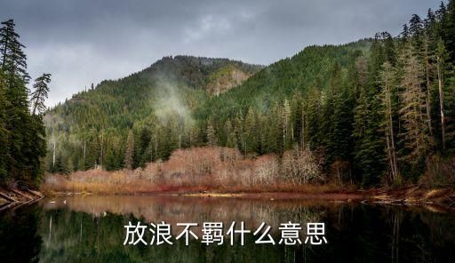 放浪不羁什么意思