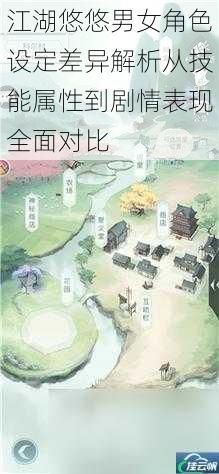 江湖悠悠男女角色設(shè)定差異解析從技能屬性到劇情表現(xiàn)全面對比