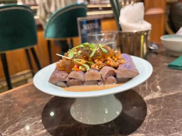 茄子佐皮蛋末