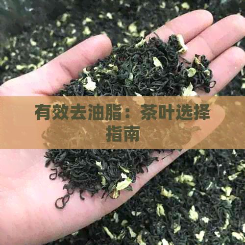 有效去油脂：茶葉選擇指南