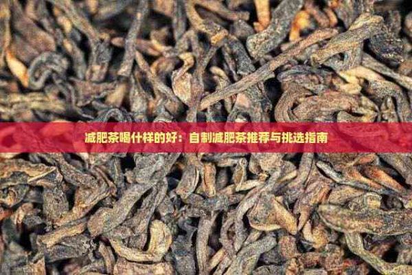 減肥茶喝什樣的好：自制減肥茶推薦與挑選指南