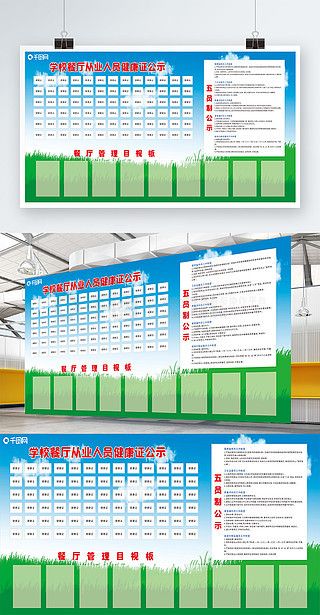 學(xué)校餐廳從業(yè)人員健康證公示