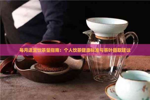 每月適宜飲茶量指南：個人飲茶健康標準與茶葉攝取建議