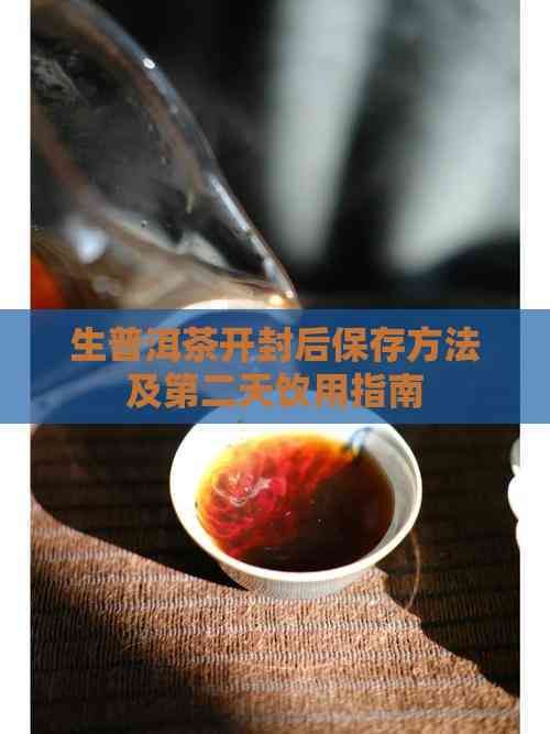 生普洱茶开封后保存方法及第二天饮用指南