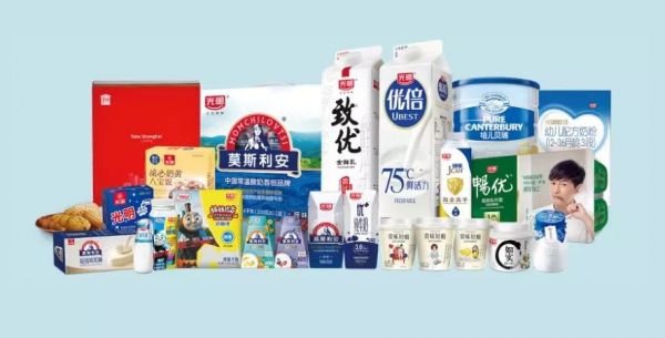 光明鮮奶系列包裝設計 