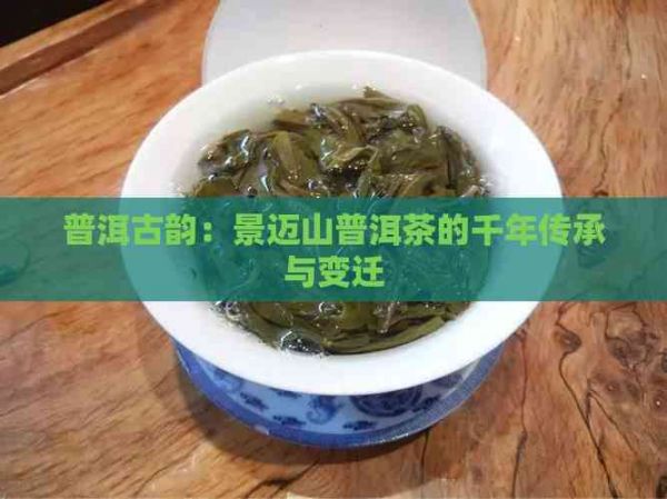 普洱古韻：景邁山普洱茶的千年傳承與變遷