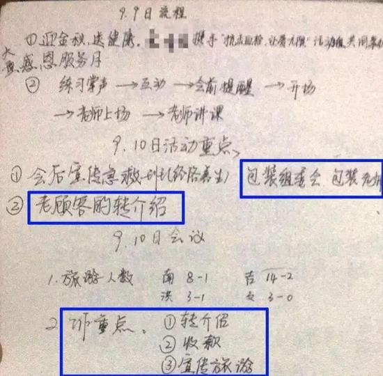 “養(yǎng)生專家”進(jìn)行“經(jīng)絡(luò)養(yǎng)生”的授課后，“收款”這一項(xiàng)被小K列為工作重點(diǎn)。