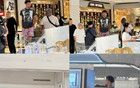 啥时候来的？有网友在北京某商场逛街遇到了文班亚马