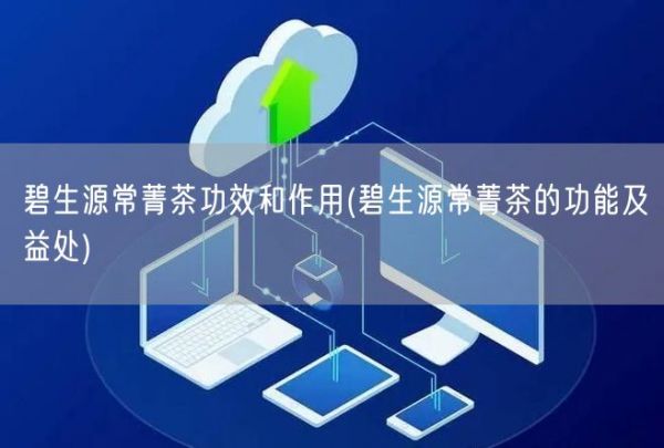 碧生源常菁茶功效和作用(碧生源常菁茶的功能及益處)(圖1)