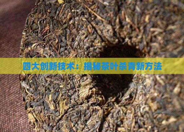 四大創(chuàng)新技術(shù)：揭秘茶葉殺青新方法