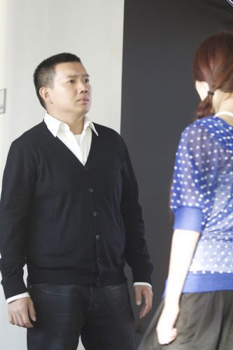 杜汶泽与女新人对戏