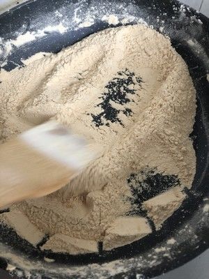 自制油茶面的做法步骤 第3步