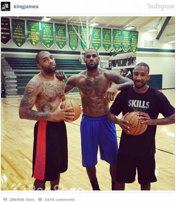 NBA明星也煩惱減肥？—詹姆斯的“低卡飲食法”
