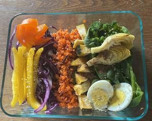 輕斷食：完美瘦身的腸道革命之健康午餐便當(dāng)食譜植物營(yíng)養(yǎng)素爆彈午餐盒的做法 步驟2
