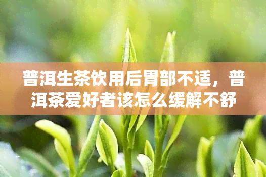 普洱生茶饮用后胃部不适，普洱茶爱好者该怎么缓解不舒服症状