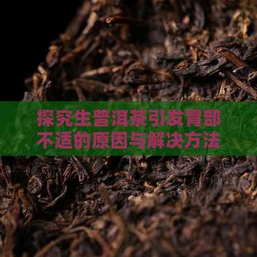 探究生普洱茶引發(fā)胃部不適的原因與解決方法