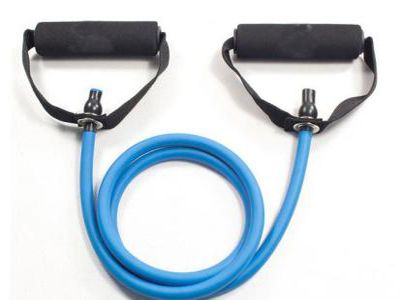 如何使用拉力器瘦腿