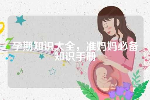 孕期知識(shí)大全，準(zhǔn)媽媽必備知識(shí)手冊(cè)