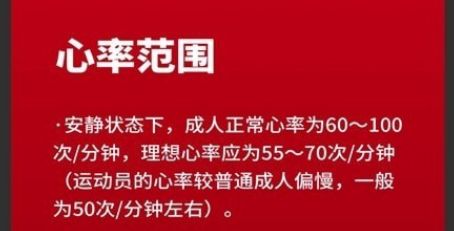 每日心率监测