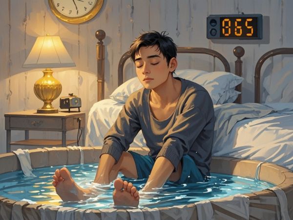 长期失眠者尝试热水泡脚能否助眠