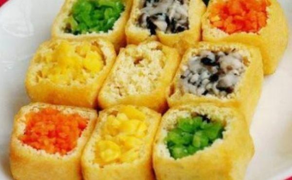 精选美食：豆腐蔬菜盅，菠萝油条虾，蛋黄豌豆烩豆腐，雪媚娘