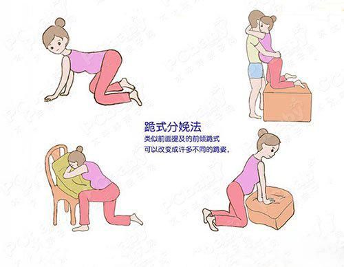 “卧立跪趴蹲”，分娩5大姿势，越早知道分娩越顺利