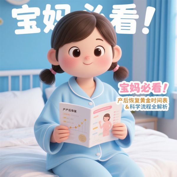 宝妈必看！产后恢复黄金时间表 & 科学流程全解析