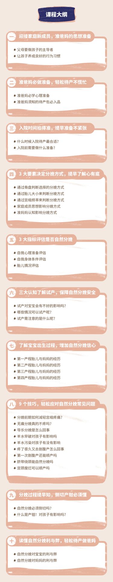 早启亲子-准爸妈必学自然分娩课