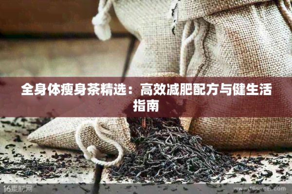 全身體瘦身茶精選：高效減肥配方與健生活指南