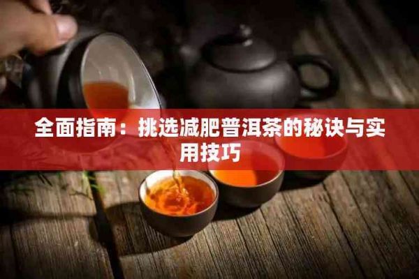 全面指南：挑選減肥普洱茶的秘訣與實用技巧
