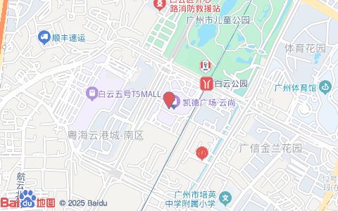Lucky曼·健康調(diào)理spa療愈館(白云綠地店)位置示意圖