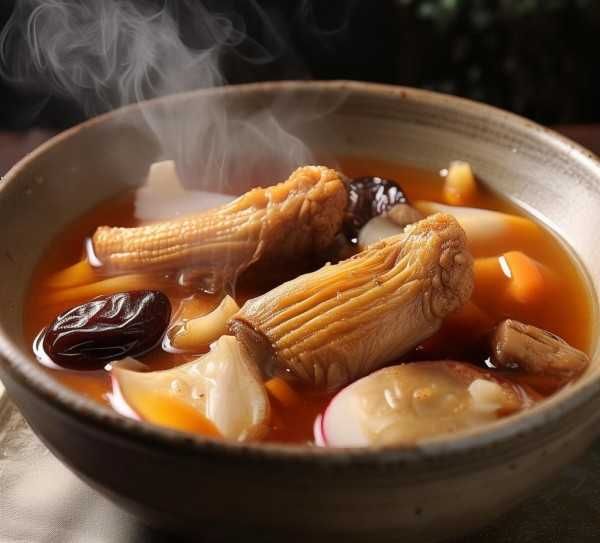 冬日滋补养生佳品，红枣香菇鸡脚汤，暖身养颜食谱,红枣香菇鸡脚汤，冬日里的滋补佳品，暖身养颜的美食,红枣,滋补,去腥,第1张