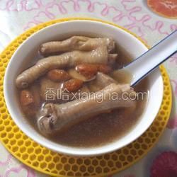 红枣当归杞子炖鸡脚的做法[图]